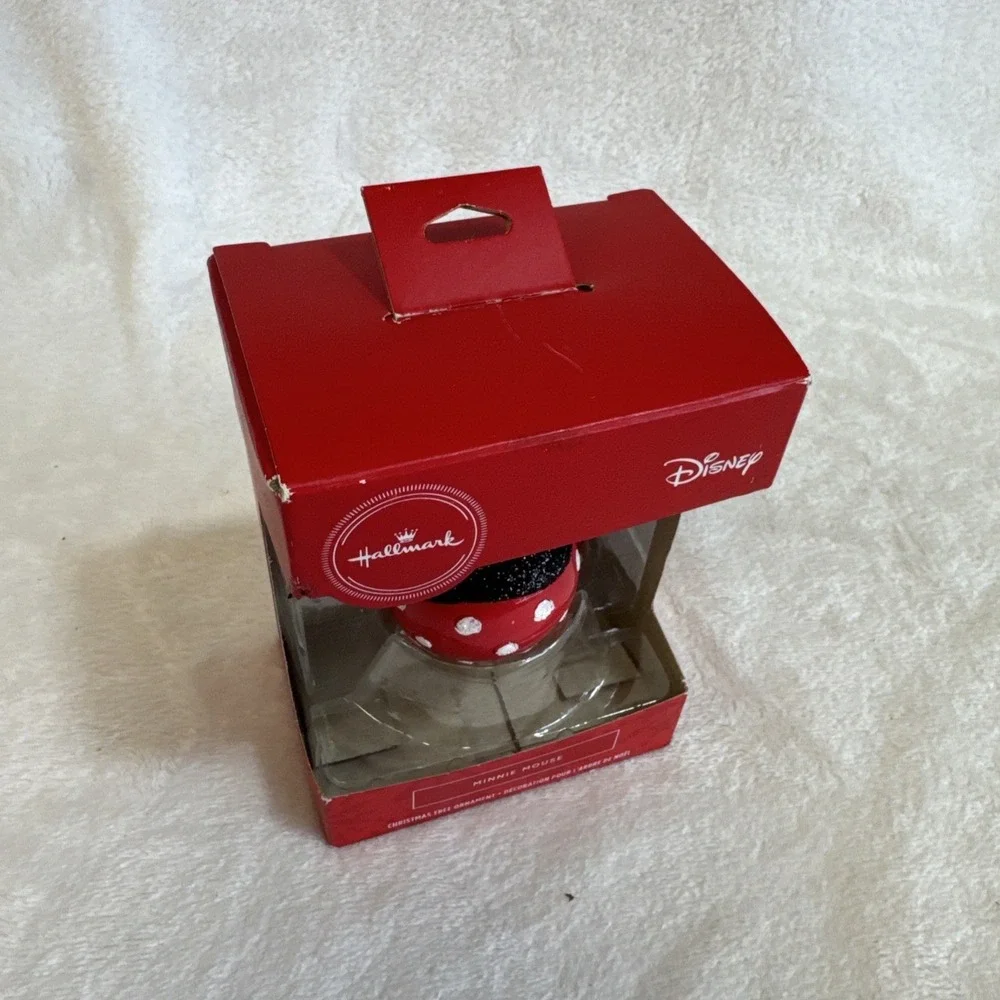 Disney Hallmark Minnie Mouse Christmas Tree Ornament Decoration New‎ in Box